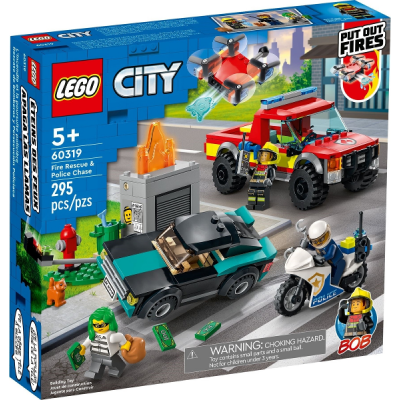 LEGO CITY L’incendie et la poursuite policière 2022
